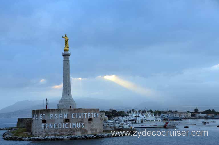 010: Carnival Magic, Inaugural Cruise, Messina, 