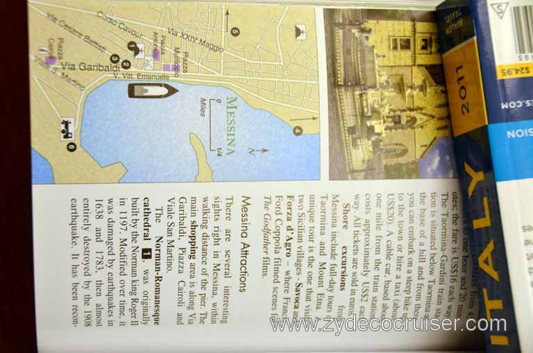 028: Carnival Magic, Inaugural Cruise, Messina, 