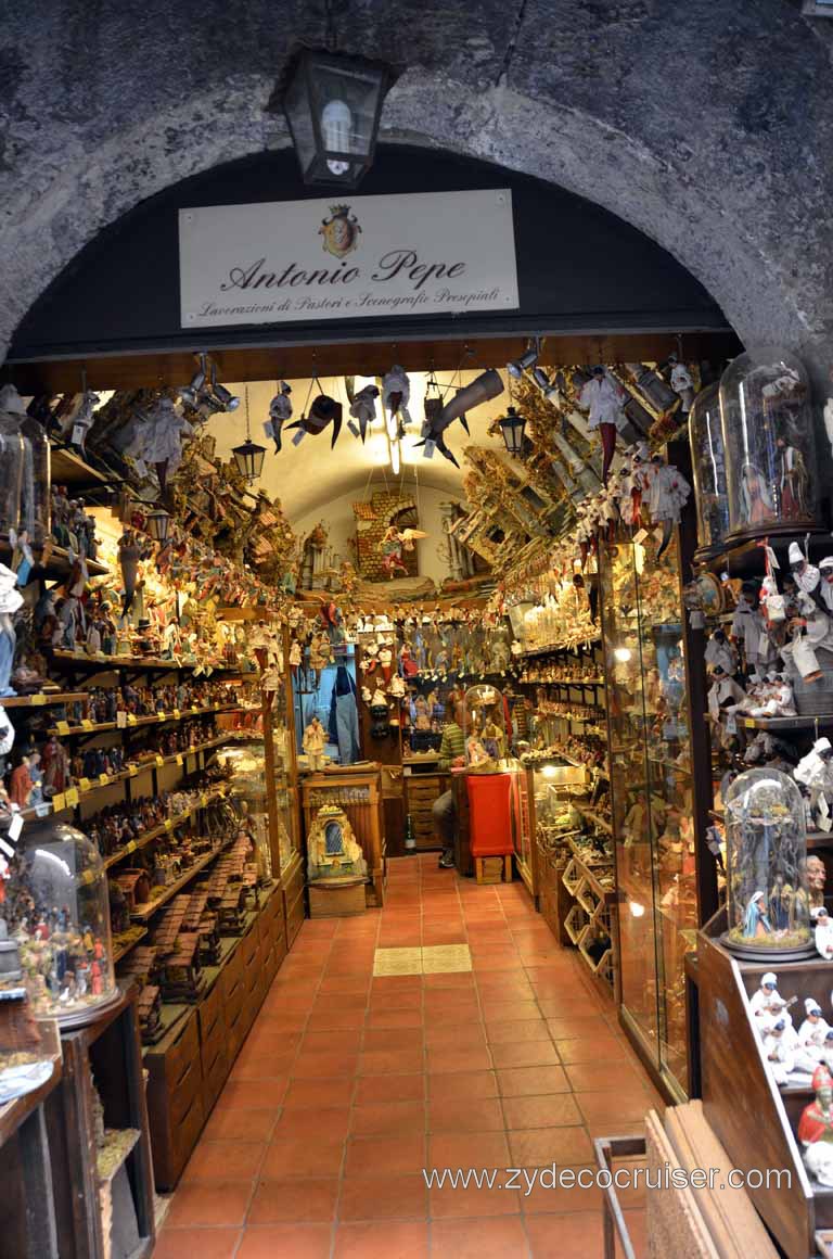 149: Carnival Magic Inaugural Cruise, Naples, Secrets (Underground) of Naples Tour, Antonio Pepe