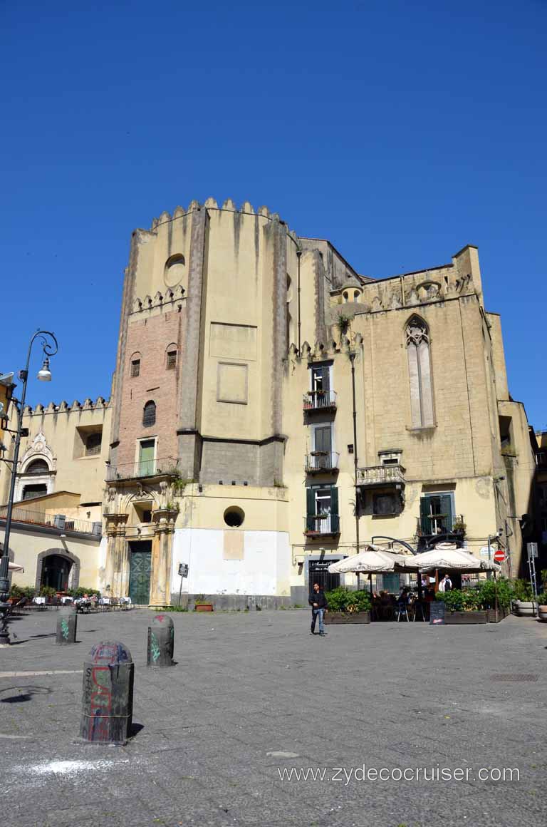 181: Carnival Magic Inaugural Cruise, Naples, Secrets (Underground) of Naples Tour, San Domenico Maggiore