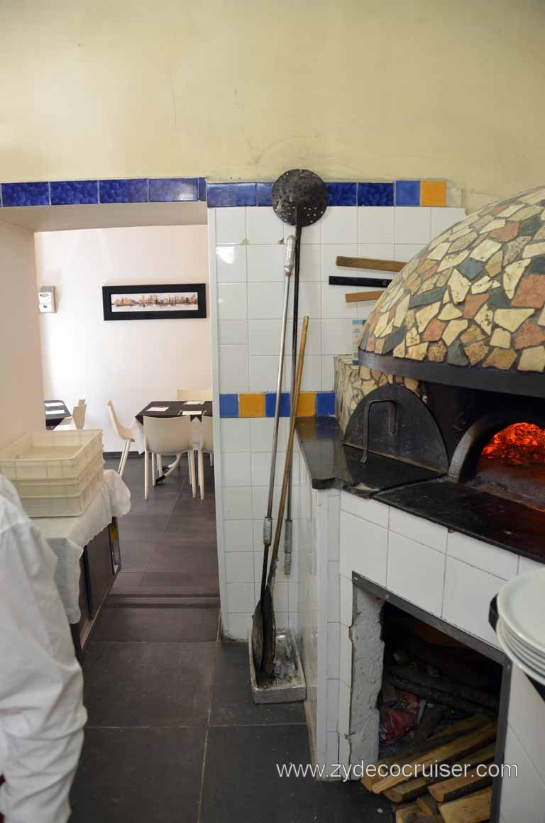 233: Carnival Magic Inaugural Cruise, Naples, Secrets (Underground) of Naples Tour, Ristorante La Tana Dell'Arte, Pizza Oven