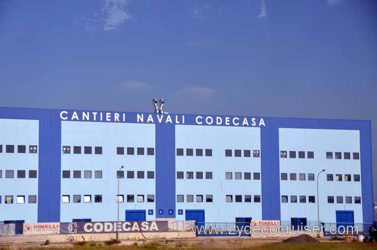 002: Carnival Magic Inaugural Voyage, Livorno, Pisa and Winery Tour, Cantieri Navali Codecasa, 