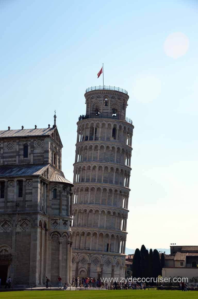 036: Carnival Magic Inaugural Voyage, Livorno, Pisa and Winery Tour, Leaning Tower