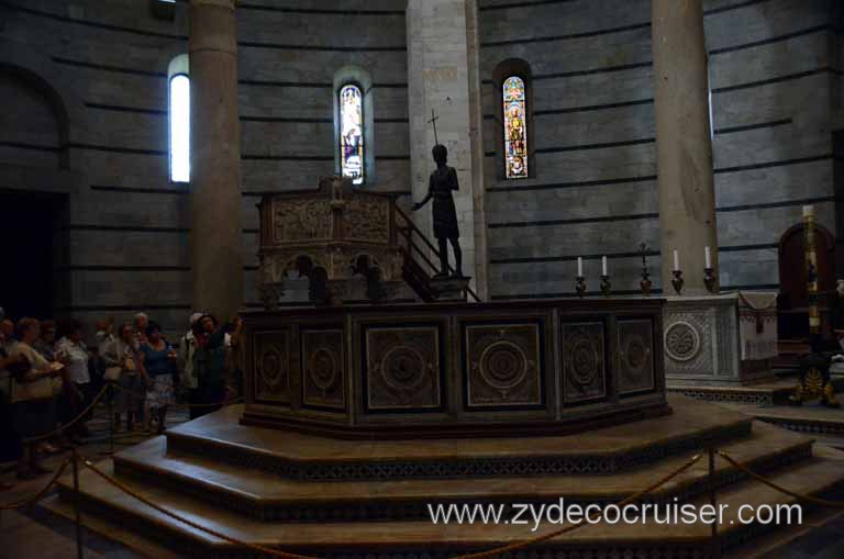 131: Carnival Magic Inaugural Voyage, Livorno, Pisa and Winery Tour, Baptistery