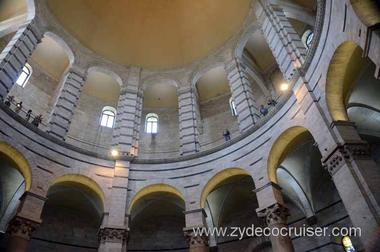 131a: Carnival Magic Inaugural Voyage, Livorno, Pisa and Winery Tour, Baptistery