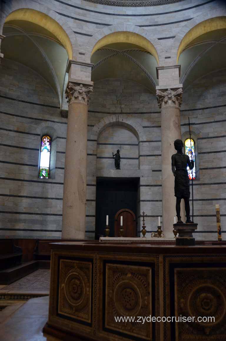 146: Carnival Magic Inaugural Voyage, Livorno, Pisa and Winery Tour, Baptistery of St John