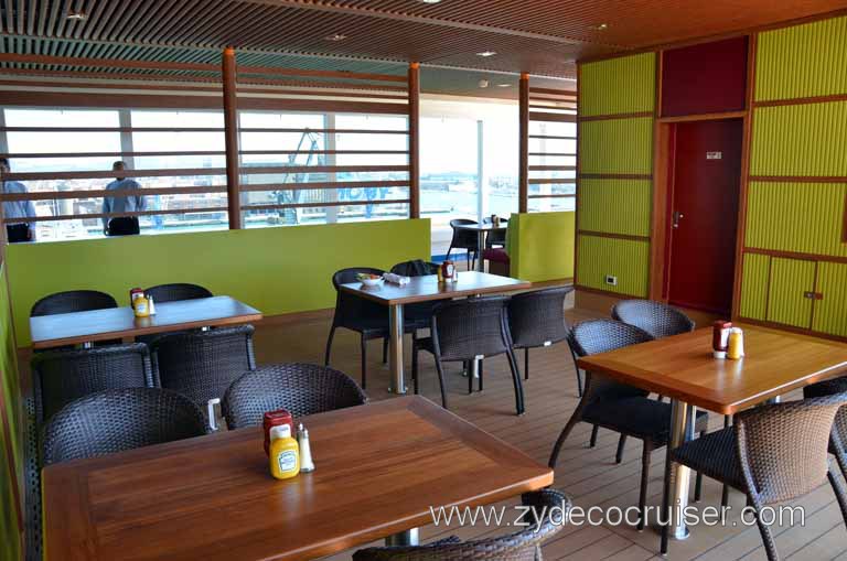 236: Carnival Magic Inaugural Voyage, Livorno, Aft Dining area 