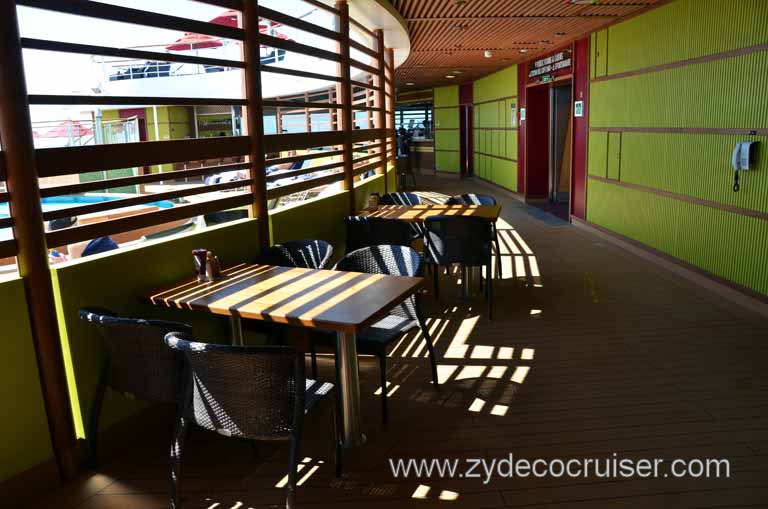 237: Carnival Magic Inaugural Voyage, Livorno, Aft dining area 