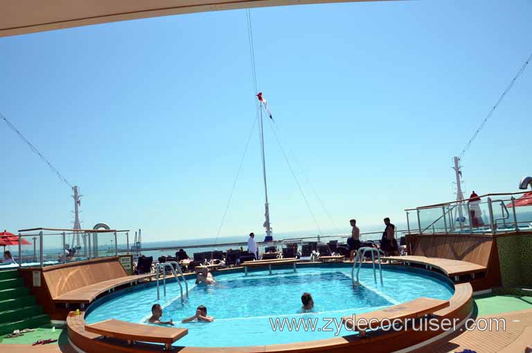 238: Carnival Magic Inaugural Voyage, Livorno,  Tides Pool