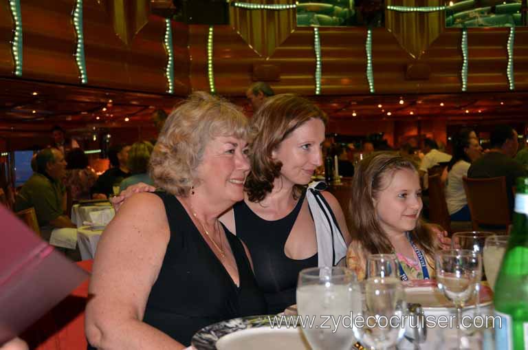 242: Carnival Magic Inaugural Voyage, Livorno, Dinner, 