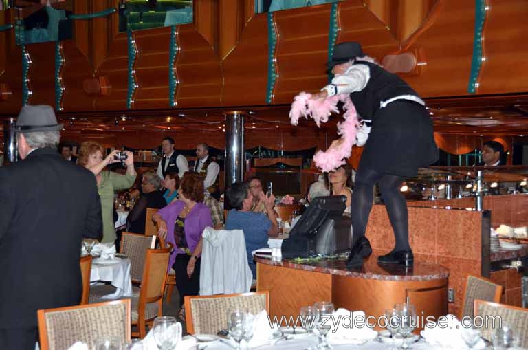261: Carnival Magic Inaugural Voyage, Livorno, Dinner, Martina 