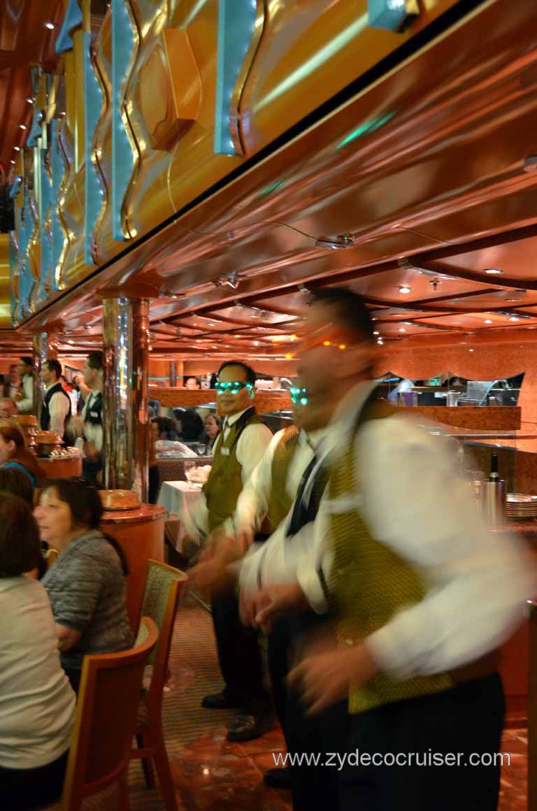 262: Carnival Magic Inaugural Voyage, Livorno, Dinner, 
