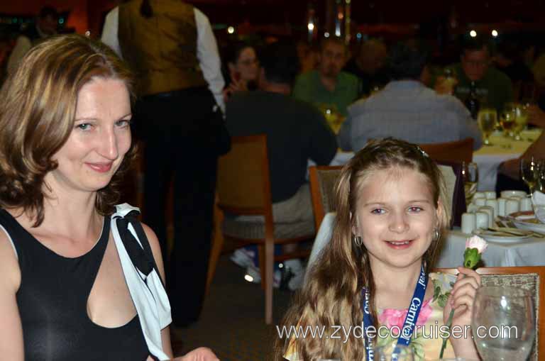 266: Carnival Magic Inaugural Voyage, Livorno, Dinner, 