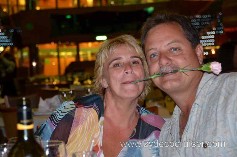 269: Carnival Magic Inaugural Voyage, Livorno, Dinner, 