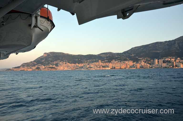 001: Carnival Magic Inaugural Voyage, Monte Carlo, Sea Day 3, So close and yet so far