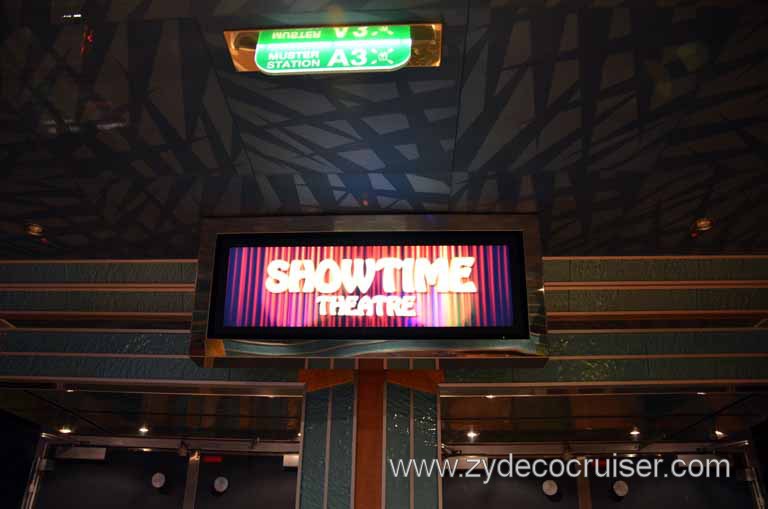 018: Carnival Magic Inaugural Voyage, Monte Carlo, Sea Day 3, Showtime Theatre