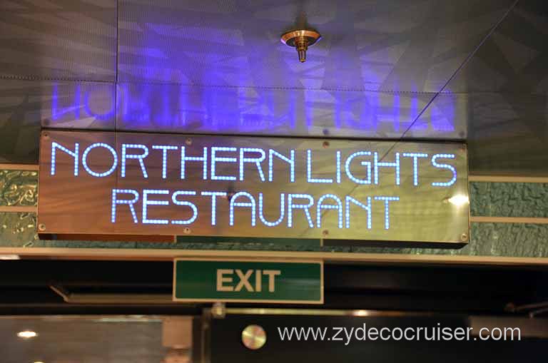 028: Carnival Magic Inaugural Voyage, Monte Carlo, Sea Day 3, Northern Lights Restaurant