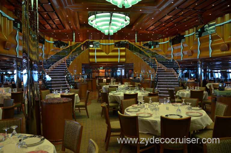 038: Carnival Magic Inaugural Voyage, Monte Carlo, Sea Day 3, Northern Lights Restaurant