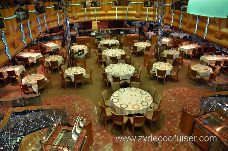 040: Carnival Magic Inaugural Voyage, Monte Carlo, Sea Day 3, Northern Lights Restaurant