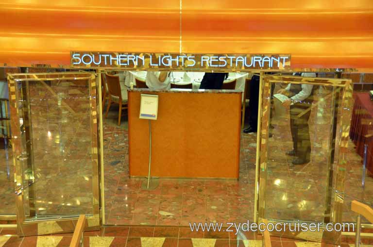 079: Carnival Magic Inaugural Voyage, Monte Carlo, Sea Day 3, Southern Lights Restaurant