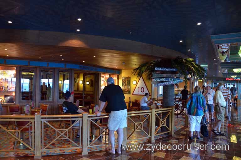 111: Carnival Magic Inaugural Voyage, Monte Carlo, Sea Day 3, RedFrog Pub