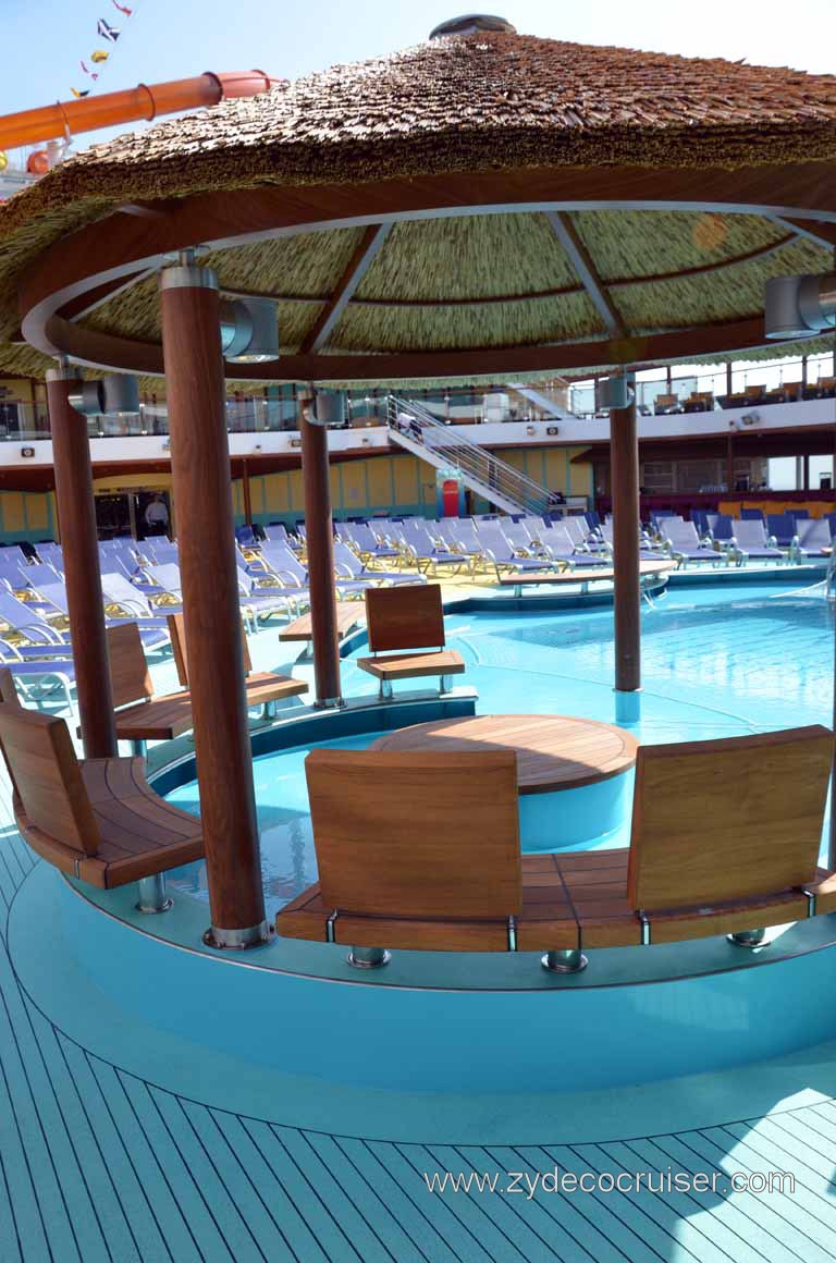 003: Carnival Magic, Grand Mediterranean, Barcelona, Beach Pool Gazebo