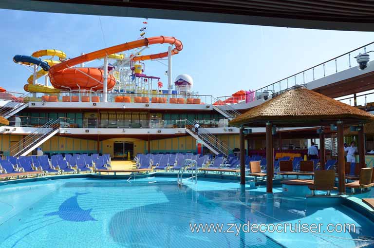 006: Carnival Magic, Grand Mediterranean, Barcelona, Beach Pool