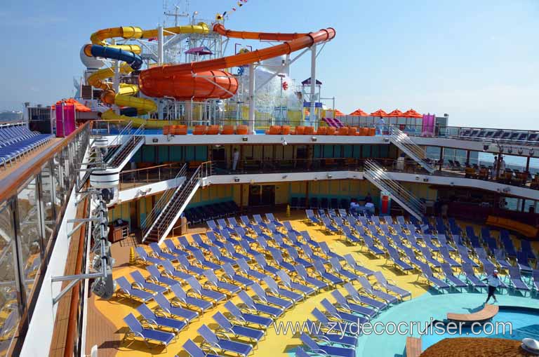 042: Carnival Magic, Grand Mediterranean, Barcelona, No chair hogs (yet)