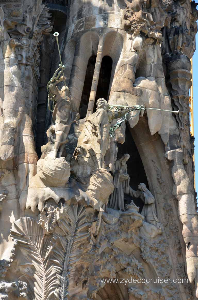 137: Carnival Magic, Grand Mediterranean, Barcelona, La Sagrada Familia