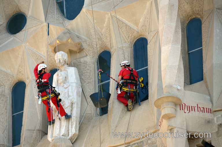 142: Carnival Magic, Grand Mediterranean, Barcelona, La Sagrada Familia