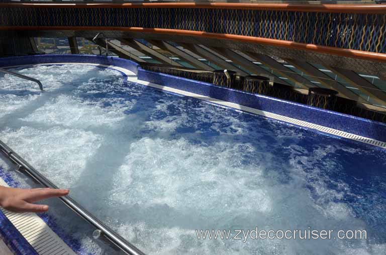 203: Carnival Magic, Grand Mediterranean, Barcelona, Cloud 9 Spa Tour, Thalassotherapy Pool