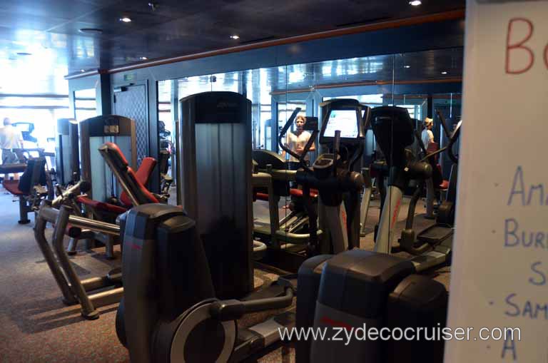 211: Carnival Magic, Grand Mediterranean, Barcelona, Gym, 