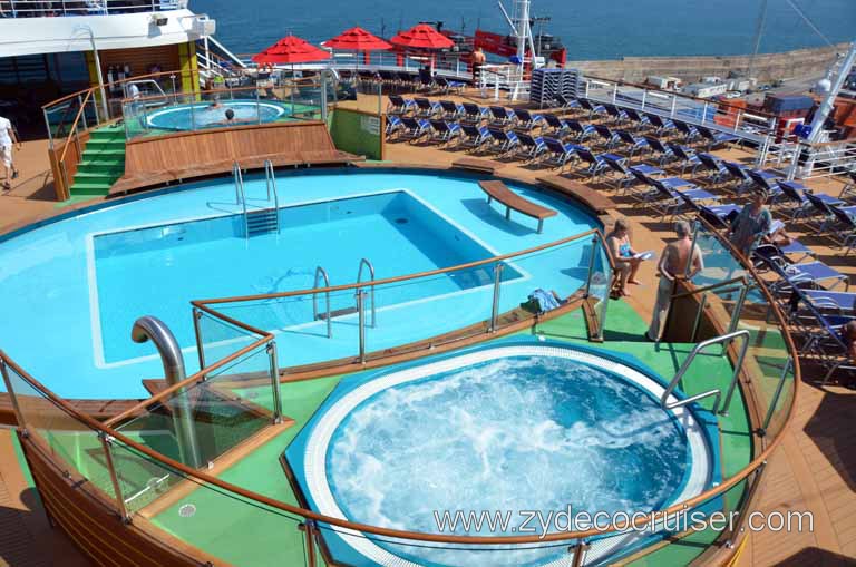 222: Carnival Magic, Grand Mediterranean, Barcelona, Tides Pool and Spas