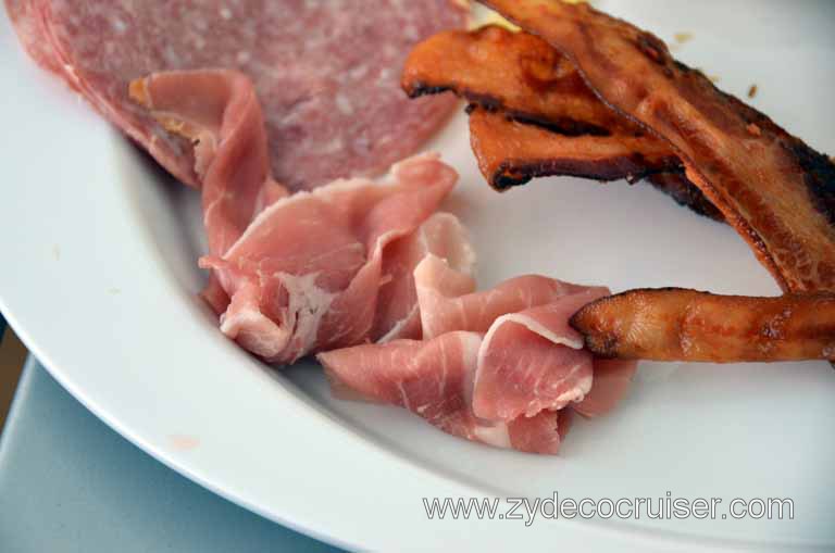 004: Carnival Magic Grand Mediterranean Cruise, Monte Carlo, Monaco, Prosciutto, Salami, Bacon