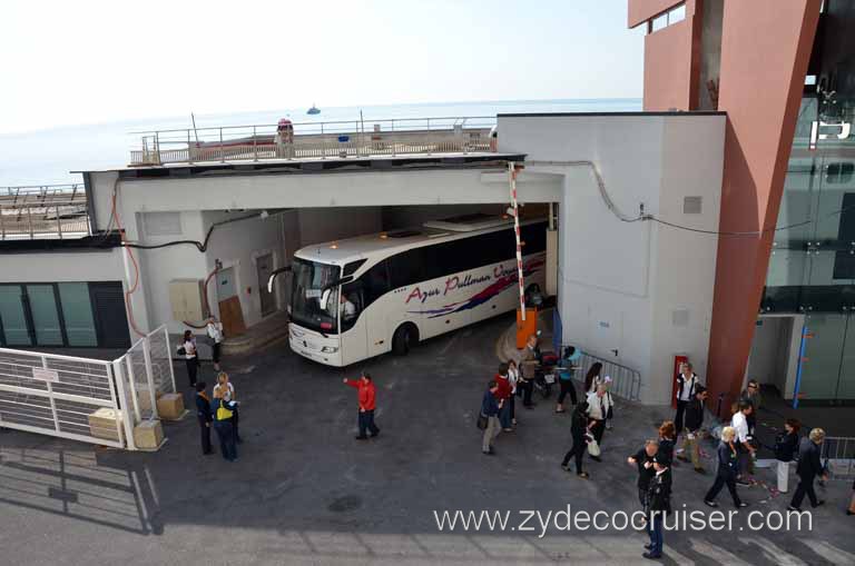 044: Carnival Magic Grand Mediterranean Cruise, Monte Carlo, Monaco, Glad I'm not driving that bus (or the many that followed)