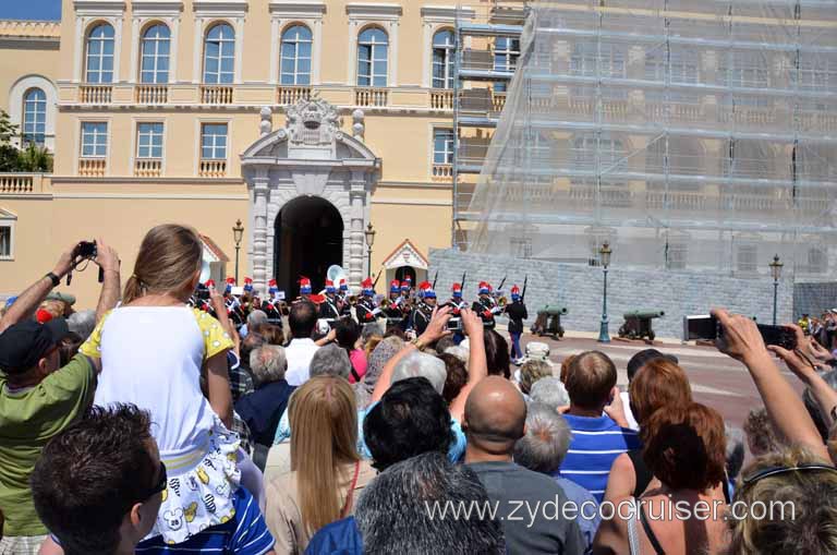 063: Carnival Magic Grand Mediterranean Cruise, Monte Carlo, Monaco, Changing of the Guard, 