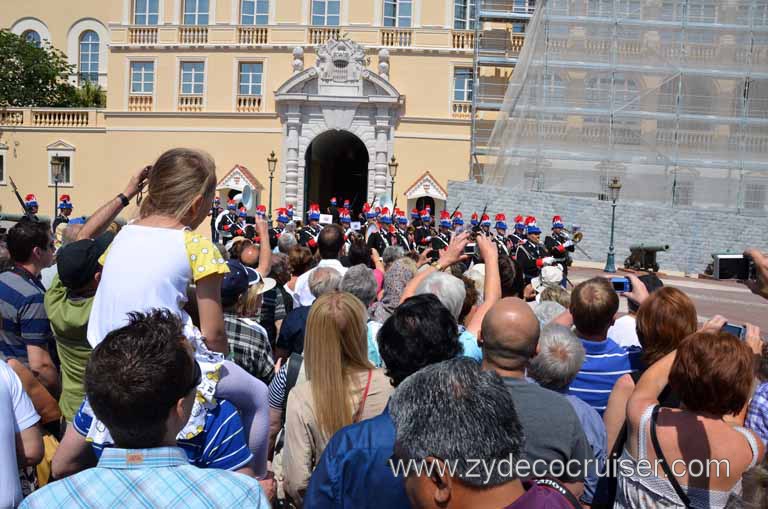 064: Carnival Magic Grand Mediterranean Cruise, Monte Carlo, Monaco, Changing of the Guard, 