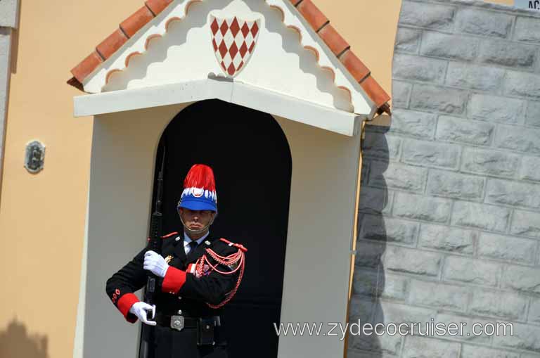 068: Carnival Magic Grand Mediterranean Cruise, Monte Carlo, Monaco, Changing of the Guard, 