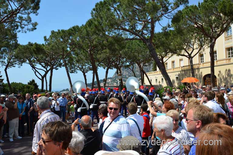 077: Carnival Magic Grand Mediterranean Cruise, Monte Carlo, Monaco, Changing of the Guard, 