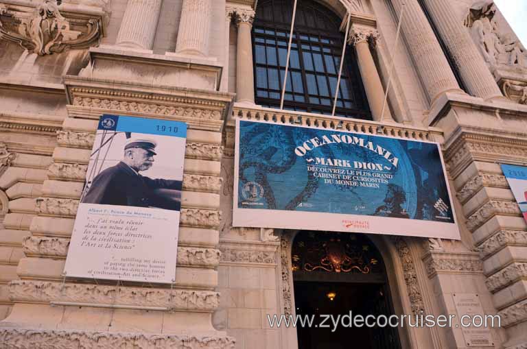 149: Carnival Magic Grand Mediterranean Cruise, Monte Carlo, Monaco, Oceanographic Museum and Aquarium