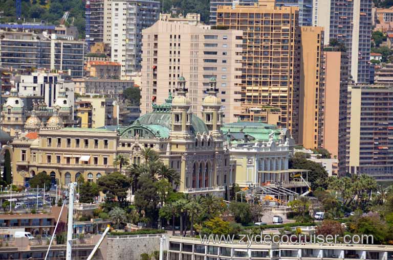 270: Carnival Magic Grand Mediterranean Cruise, Monte Carlo, Monaco, View from roof of Oceanographic Museum and Aquarium, Casino