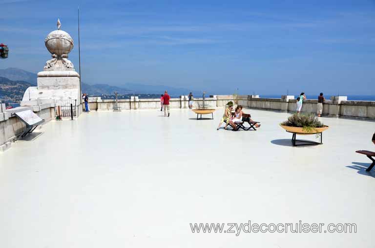 272: Carnival Magic Grand Mediterranean Cruise, Monte Carlo, Monaco, View from roof of Oceanographic Museum and Aquarium