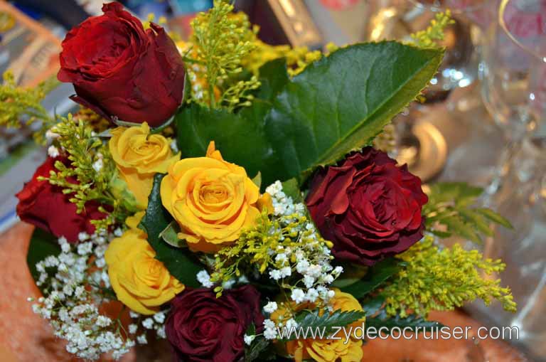 417: Carnival Magic Grand Mediterranean Cruise, Monte Carlo, Monaco, Birthday Roses, 