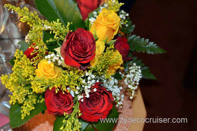 418: Carnival Magic Grand Mediterranean Cruise, Monte Carlo, Monaco, Birthday Roses, 