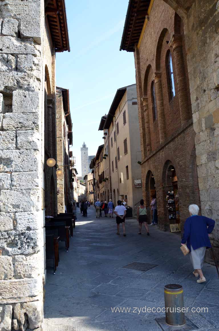 029: Carnival Magic, Mediterranean Cruise, Livorno, Essence of Tuscany Tour, San Gimignano