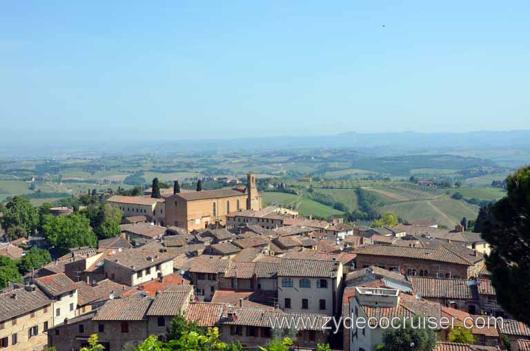 085: Carnival Magic, Mediterranean Cruise, Livorno, Essence of Tuscany Tour, San Gimignano