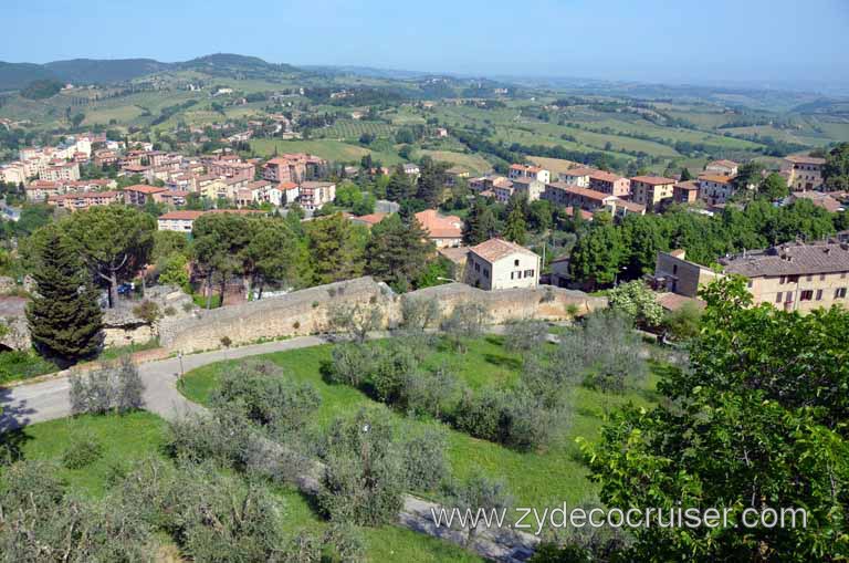 087: Carnival Magic, Mediterranean Cruise, Livorno, Essence of Tuscany Tour, San Gimignano