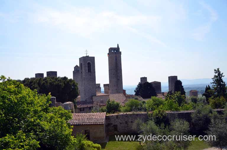 089: Carnival Magic, Mediterranean Cruise, Livorno, Essence of Tuscany Tour, San Gimignano