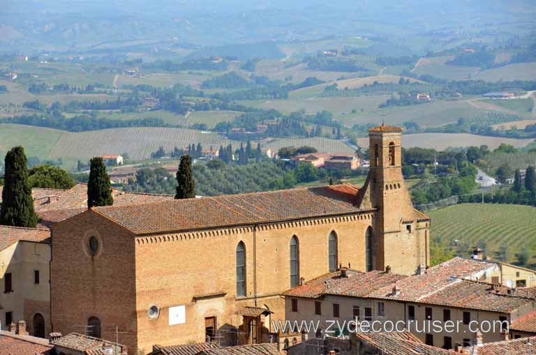 095: Carnival Magic, Mediterranean Cruise, Livorno, Essence of Tuscany Tour, San Gimignano