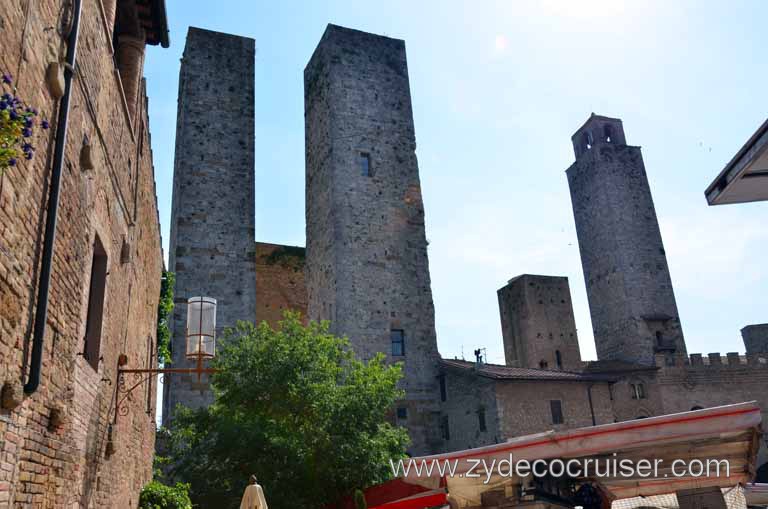 111: Carnival Magic, Mediterranean Cruise, Livorno, Essence of Tuscany Tour, San Gimignano